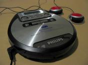 An MP3 CD player (Philips Expanium)
