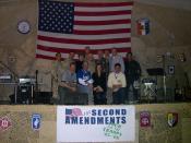English: Congressional Delegation Tour; The “Second Amendments” with American troops in Afghanistan