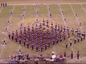 English: The Cypress Creek High School Marching Band at the Bands of America Orlando Regional Championship in 2000.