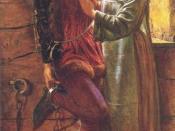 Claudio and Isabella (1850) by William Holman Hunt