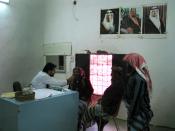 English: Working in Tehama of Asir in primary health care center in Saudi Arabia