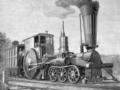A drawing of a C&A 6-2-0, circa 1847.