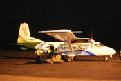 English: An Air Vanuatu Harbin Y-12 at Port Vila's Bauerfield International Airport. Digital photo of YJ-AV5 taken by YSSYguy on 29 October 2009 and uploaded for use in the Air Vanuatu article.