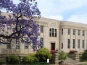 English: Old Merensky Library Building on the Hatfield campus of the University of Pretoria, South Africa