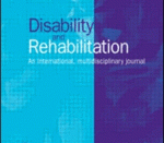 Disability & Rehabilitation Front Cover