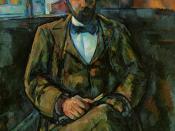 Paul Cézanne, Portrait of Ambroise Vollard, 1889. Musée des Beaux-Arts