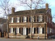 Childhood home of First Lady Mary Todd Lincoln located in Lexington, Kentucky. The current address is 578 West Main Street, Lexington, Kentucky.