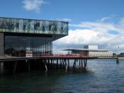 New Royal Theatre and Opera House in Copenhagen (Denmark)