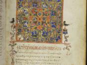 English: folio 11 recto of the codex with the beginning of the Acts of the Apostles
