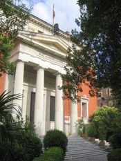 Real Academia Española building, Madrid, Spain.