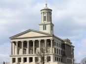 English: Tennessee State Capitol in Nashville, Tennessee
