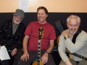 English: Jimmy Wyble, Jack, Sid Jacobs - Musician's Institute - Hollywood, CA, 2009