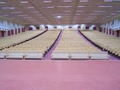 English: Auditorium with seating capacity of 2300