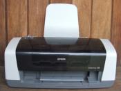 English: An Epson C45 Inkjet Printer.