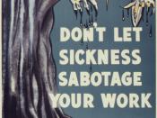 Don't Let Sickness Sabotage Your Work - NARA - 534139