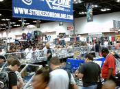 Strike Zone Online booth at GenCon Indy 2006