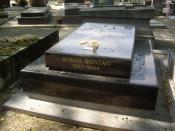 Français : Tombe de Susan Sontag, cimetière du Montparnasse, division 2.