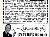 Estrogenic Hormone Cream / Let me show you how to speak and write like a college graduate 1969