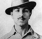 Photograph of Bhagat Singh taken in 1929 - when he was 21 years old.