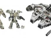 Image of the Han Solo & Chewbacca Transformer figures