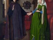 Untitled, known in English as The Arnolfini Portrait, The Arnolfini Wedding, The Arnolfini Marriage, The Arnolfini Double Portrait, or Portrait of Giovanni Arnolfini and his Wife.