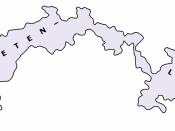 Map of the Sudetenland Reichsgau.