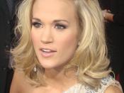 English: Carrie Underwood on the red carpet of the 2009 American Music Awards