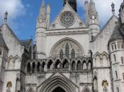 Royal Courts of Justice, England