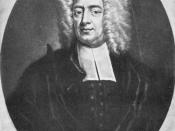 English: Portrait of Cotton Mather downloaded from http://history.amedd.army.mil/booksdocs/misc/evprev/fig3.jpg artist unknown