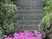 Deutsch: Grabstätte von Ludwig Renn, Künstlergräber Friedhof Berlin-Friedrichsfelde