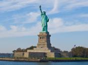 Statue of Liberty National Monument, Ellis Island and Liberty Island, Manhattan, in New York County