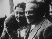 Ottorino Respighi in the 1920s in the company of his wife Elsa Olivieri-Sangiacomo