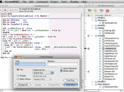Screenshot of FutureBASIC Editor and Project Manager