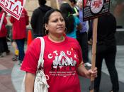 Retail janitors in the Twin Cities strike against Target