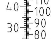 English: Celsius Fahrenheit convert scale Deutsch: Celsius Fahrenheit Umwanlungs-Skala