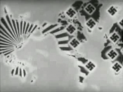 English: How the Axis Powers aimed to carve up the world - from the documentary Prelude to War.