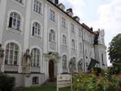 Passau, gebouw, het lamberg paleis