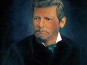 Español: Ignacio Manuel Altamirano (1834-1893), escritor, periodista, maestro y político mexicano originario del estado de Guerrero.