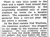 English: Review of Are You There? in the New York Times of November 2, 1913. Taken from The New York Times online archive