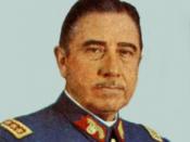 General Augusto Pinochet Ugarte en 1974.