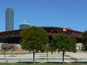 Reunion Arena, Dallas, Texas; partly demolished