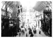 English: World's Columbian Exposition in Chicago - Machinery hall The photo was on a glass slide, that my father had developed into an image. I digitized it. The photographer was my great grandfather who had a photography shop on 2029 Wabash Avenue, in Ch
