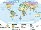 English: Climate zones of the world