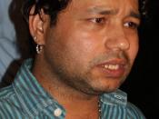 Hindi film (Bollywood) singer Kailash Kher at Jaswinder's album launch in Bombay, covered by PRO BOLLYWOOD NEWS BLOG