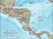 English: Map of Central America by the CIA World Factbook Español: Mapa de Centroamérica en el CIA World Factbook