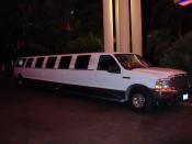 A limousine in Las Vegas, Nevada.