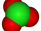 The chlorate ion