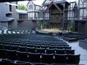 Stage of the OSF Elizabethan Theatre