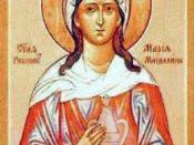 Eastern Orthodox icon of Mary Magdalene as a Myrrhbearer.