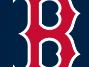English: Boston Red Sox Cap Logo
